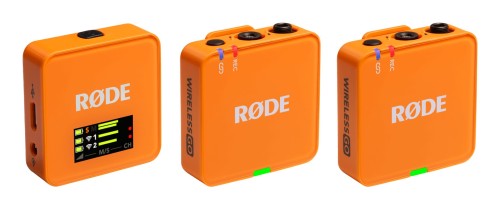 RODE Wireless GO III Orange - system mikrofonów bezprzewodowych (pomarańczowy) - 2835494