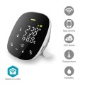 Czujnik jakości powietrza Nedis SmartLife Wi-Fi WIFISA20CBK Czarno-biały - 2833604