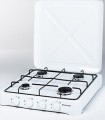 Kuchenka gazowa nastawna 4-palnikowa Ravanson K-04T (biały) (WYPRZEDAŻ) - 2841421