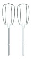 Mikser z misą TEFAL PrepMix HT464138 - 2841469