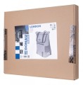 DONAU TRAVEL Plecak London, 15,6", 18l, szary - 2832863