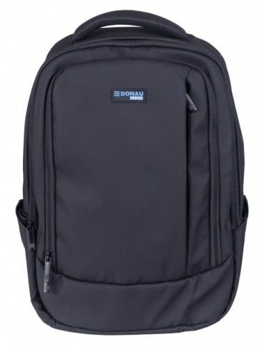 DONAU TRAVEL Plecak Berlin, 15,6", 16l, USB + kabel, czarny - 2832868