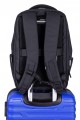 DONAU TRAVEL Plecak Berlin, 15,6", 16l, USB + kabel, czarny - 2832879