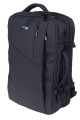 DONAU TRAVEL Plecak Prague, 17", 32l, USB + kabel, czarny - 2832894