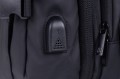 DONAU TRAVEL Plecak Prague, 17", 32l, USB + kabel, czarny - 2832900