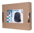 DONAU TRAVEL Plecak Amsterdam, 17", 35l, USB + kabel USB-C, czarny - 2832930
