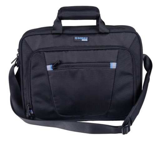 DONAU TRAVEL Torba na laptopa Zurich, 15,6", 12l, czarna - 2832819