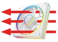 MODECOM VOLCANO LOOP 120 ARGB REVERSE FAN BIAŁY - 2842139