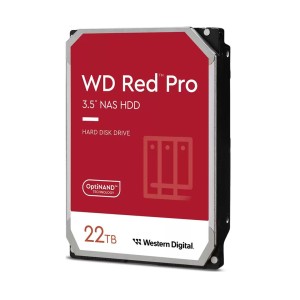 Dysk HDD WD Red Pro WD221KFGX (22 TB ; 3.5"; 512 MB; 7200 obr/min) (WYPRZEDAŻ)