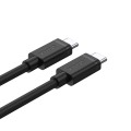 UNITEK KABEL USB C-C 2M, CZARNY - 2842373