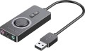 Zewnętrzna karta dźwiękowa z regulacją głośności Vention 1m USB 2.0 - 2842568
