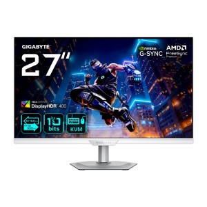 GIGABYTE M27UP ICE monitor komputerowy 68,6 cm (27") 3840 x 2160 px 4K Ultra HD LED Biały