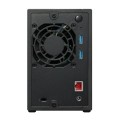 NAS Asustor AS1202T; Tower; 2x (3.5" SATA HDD/ 2.5" SSD); Realtek RTD1619B, 1GB DDR4, 1x 2.5GbE, 3x USB 3.2 - 2837244