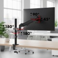 Uchwyt na monitor Maclean MC-135, sprężyna gazowa, 17"-32", 2-10kg, czarny - 2844521