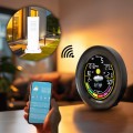 Stacja pogodowa BLAUPUNKT WS35BK APP, czarny - 2840676