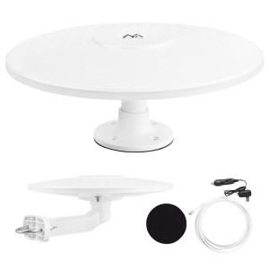 MACLEAN ANTENA WIELOKIERUNKOWADVB-T/T2 HEVC, AKTYWNA, CAMPER, 12V MCTV-103