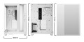 Obudowa be quiet! Light Base 500 LX White ATX Midi z oknem bez zasilacza - 2837539