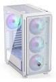 Obudowa Endorfy Arx 500 White ARGB ATX z oknem bez zasilacza biała - 2837571