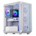 Obudowa Endorfy Arx 500 White ARGB ATX z oknem bez zasilacza biała - 2837581