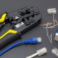 Zaciskarka Qoltec do cięcia i zaciskania kabli Ethernet 8P 6P - 1880229