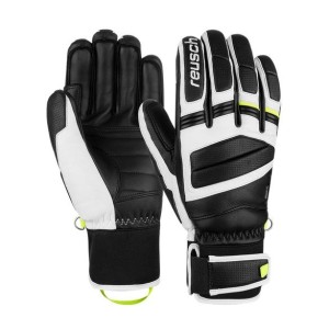 Rękawice narciarskie Reusch Master Pro rozmiar 8.5, czarno-biało-zółte