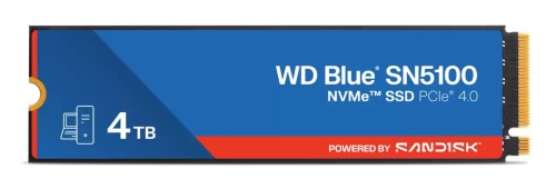 WD Blue SN5100 4TB PCIe M2 WDS400T5B0E - 2833225