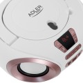 Radio Boombox CD MP3 USB Adler AD 1181 white copper - 2845907