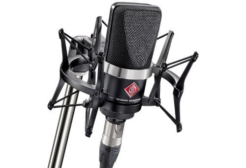 Neumann TLM 102 MT Studio-Set -  Mikrofon pojemnościowy wielkomembranowy z uchwytem p. wstrząsowym, czarny - 2835526