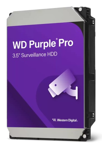Dysk HDD WD Purple Pro WD122PURP (12 TB ; 3.5"; 256 MB; 7200 obr/min) (WYPRZEDAŻ) - 2845310