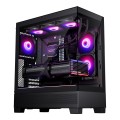 Phanteks XT View Tempered Glass Windows, D-RGB - black (WYPRZEDAŻ) - 2845926