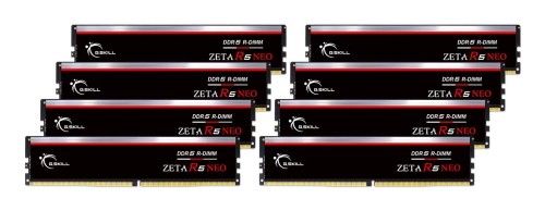 G.SKILL ZETA R5 NEO AMD DDR5 ECC-R 8X32GB 6800MHZ CL34 F5-6800R3445G32GE8-ZR5NK - 2463151
