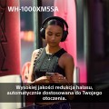 Słuchawki bezprzewodowe SONY WH-1000XM5SA Black - 2838575