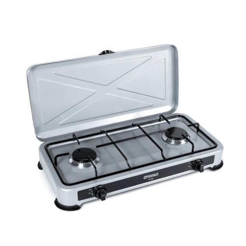 PROMIS KUCHENKA GAZOWA 2-PALNIKOWA,SREBRNA KG200S - 2847063