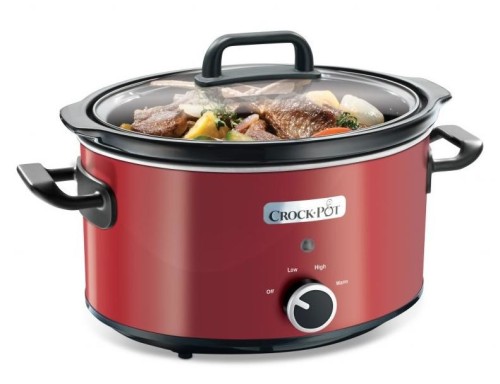 Wolnowar Crock-Pot SCV400RD-050 3,5l (czerwony) (WYPRZEDAŻ) - 2848137