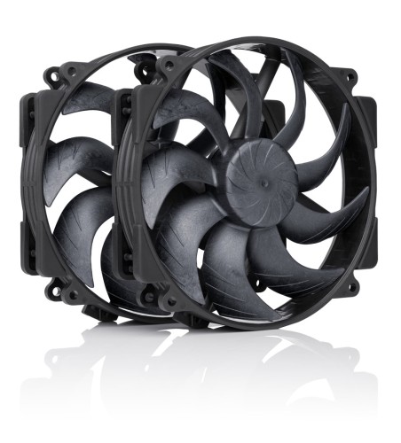 Wentylator NOCTUA 140mm NF-A14x25r G2 PWM Sx2 PP chromax black - 2848680