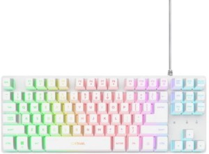 Klawiatura TKL Trust GXT 833W Thado White