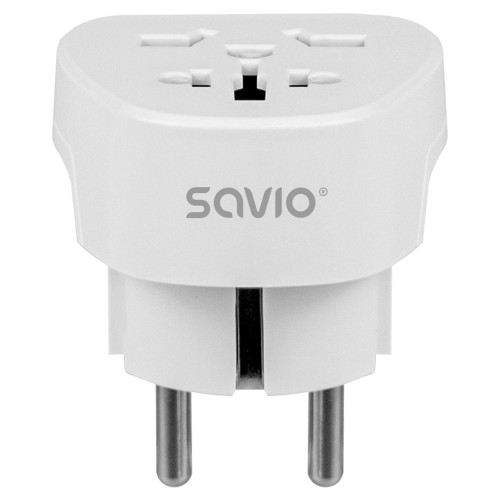SAVIO ADAPTER PODRÓŻNY GNIAZDO GLOBALNE - WTYK EU AP-06 - 2849827