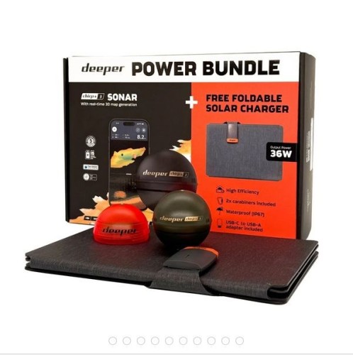 Echosonda Deeper Smart Chirp+ 3 - Zestaw Power Bundle - 2850675