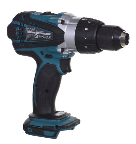 Wiertarko-wkrętarka akumulatorowa 18V bez akumulatorów i ładowarki DDF458Z MAKITA - 2851684
