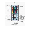 Taśma LED Vention Silicone Neon z pilotem IR i zasilaczem DC 12V 5m - 2852107