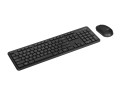 Zestaw klawiatura + mysz Asus CW100 Wireless Keyboard and Mouse Set Black - 2852256
