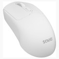 SAVIO MYSZ BEZPRZEWODOWA BT 2.4 GHZ BIAŁA MB-05 - 2852293