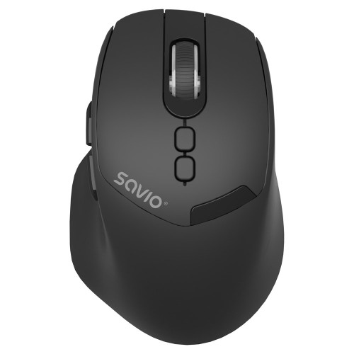 SAVIO MYSZ BEZPRZEWODOWA BT 2.4 GHZ ERGONOMICZNA MB-06 - 2852304