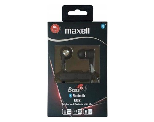 MAXELL Słuchawki Bezprzewodowe douszne Bluetooth  BASS-13 BT EP BLACK - 2852336