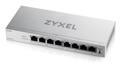 Switch Zyxel GS1200-8HP 8p v3 PoE (PoE+: 4;) 68W Managed Gigabit - 2853031
