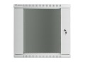 Szafa rack Lanberg WF01-6412-10S (12U; 635mm / 600mm / 450 mm; wisząca; Szklane; 19''; kolor szary) (WYPRZEDAŻ) - 2853046