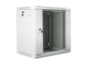 Szafa rack Lanberg WF01-6412-10S (12U; 635mm / 600mm / 450 mm; wisząca; Szklane; 19''; kolor szary) (WYPRZEDAŻ) - 2853047