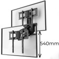 MACLEAN UCHWYT DO TV ELEKTRYCZNY NAD KOMINEK 37"-70" 35KG Z PILOTEM MC-891 (WYPRZEDAŻ) - 2853868