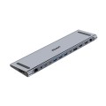 UNITEK STACJA DOKUJĄCA KVM 2X HDMI, 1X DP 4K, USBC, MST, HDMI 2.0 Z PODSTAWKĄ - 2845543