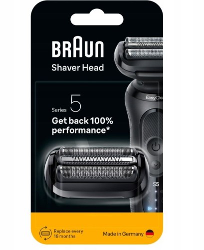Głowica zamienna BRAUN Series 5, black - 2854458